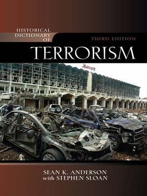 cover image of Historical Dictionary of Terrorism